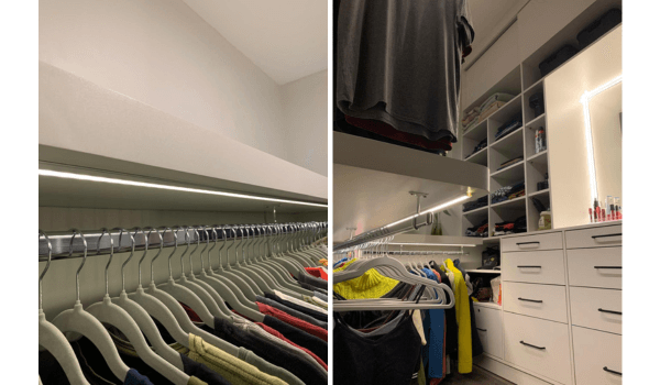 organizar guarda-roupas e closets